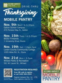 Drive Thru Thanksgiving Mobile Pantry